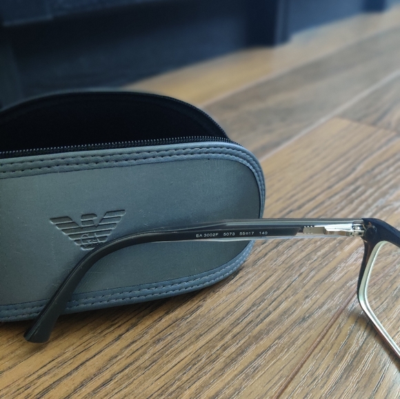 Emporio Armani Brown eyeglasses - Picture 2 of 5